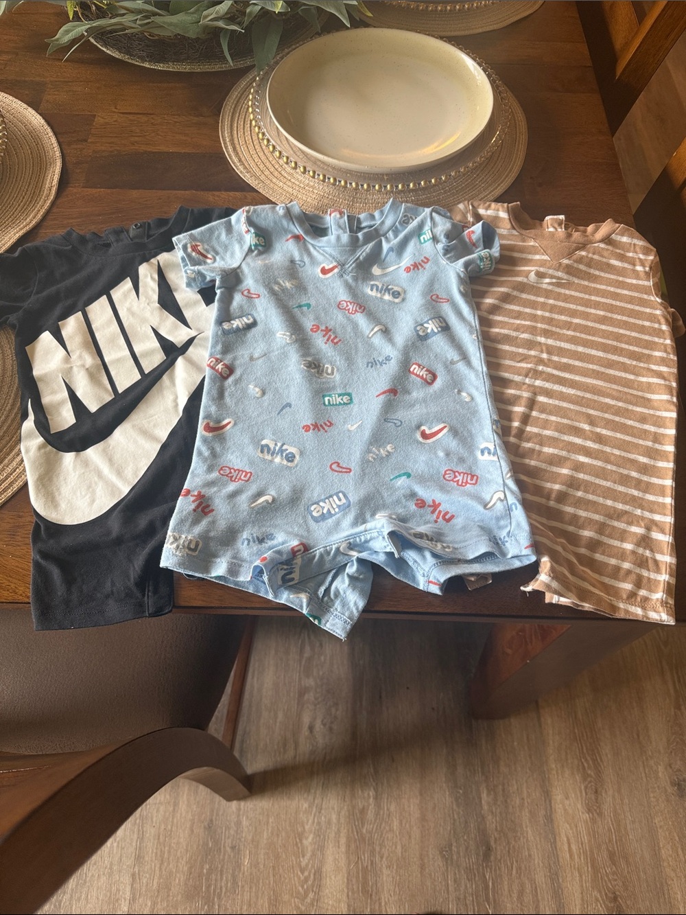 3 Nike Onsies 18 months